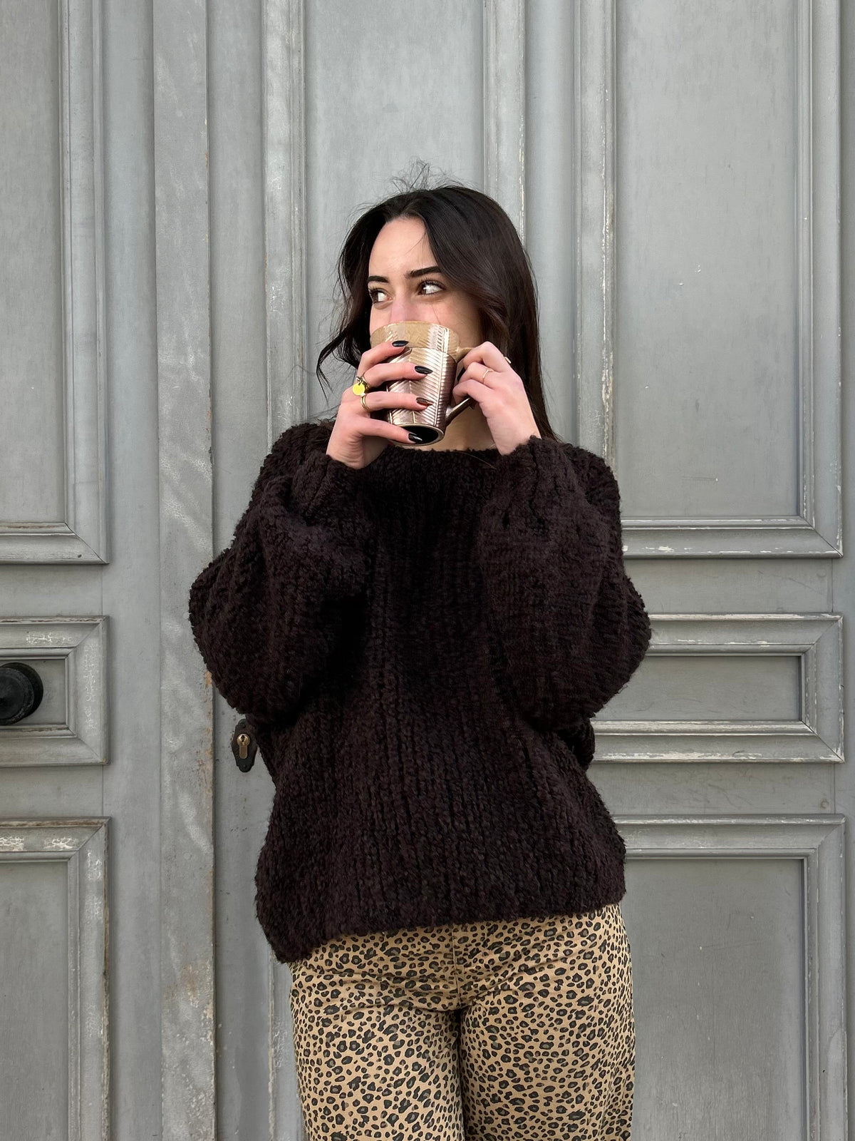 💗 Pull en maille texturée "Margo" 🧸
