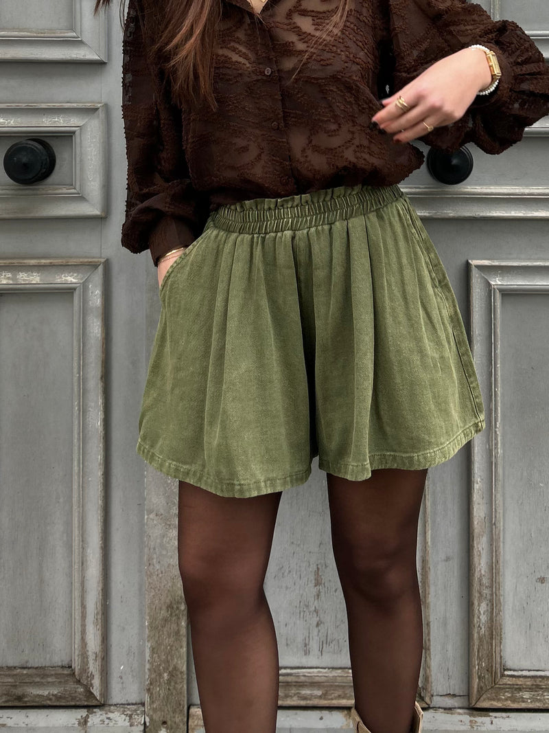 ✨ Short Essentiel kaki