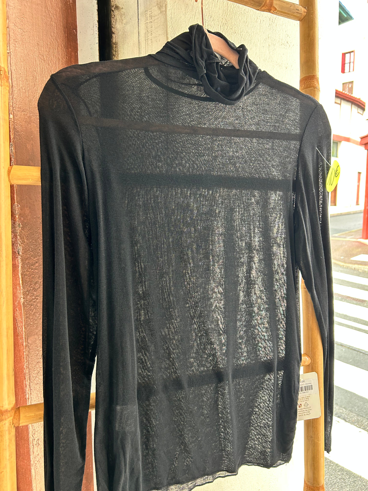 🌸 Sous pull transparent