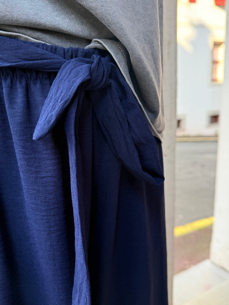 Pantalon Fluide - bleu marine