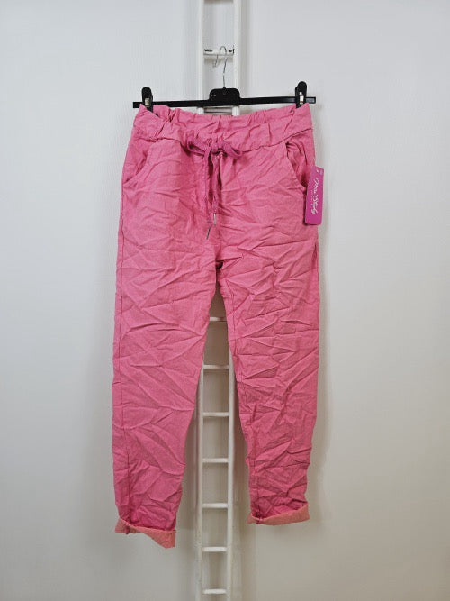 Pantalon Confort - rose bonbon