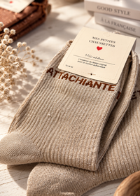 Chaussettes "Attachiante"