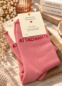Chaussettes "Attachiante"