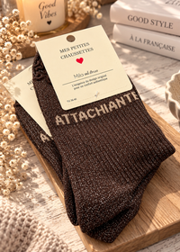 Chaussettes "Attachiante"