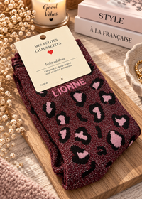 Chaussettes "Lionne"
