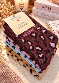 Chaussettes "Féline"