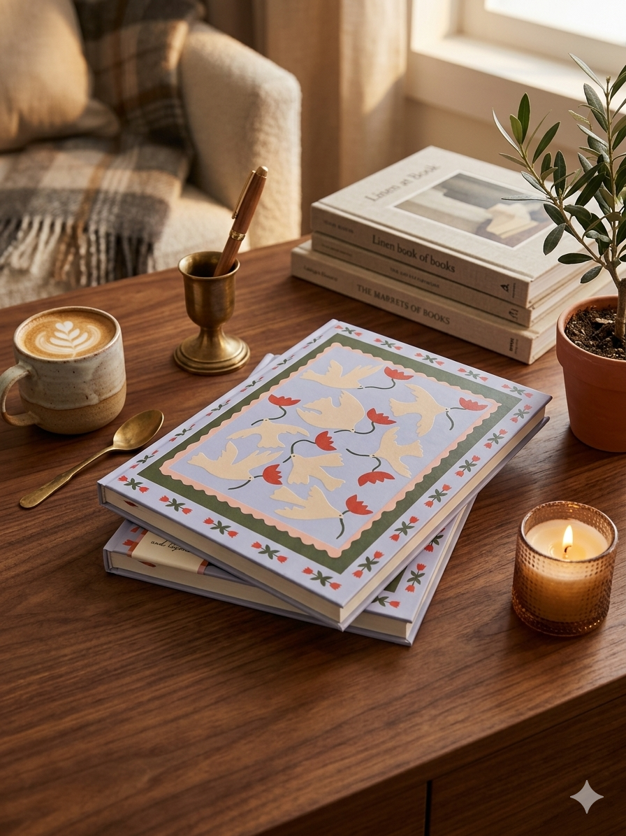 Carnet de Notes Paddywax – 192 Pages Édition Florale Illustrée