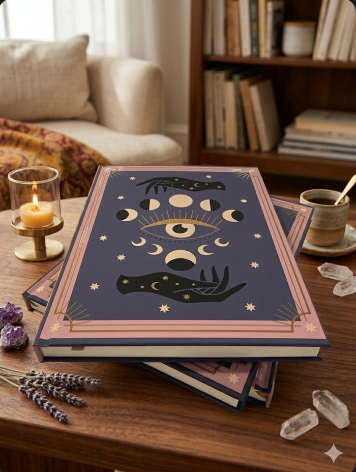 Carnet de Notes Paddywax – 192 Pages Édition Céleste & Phases de Lune
