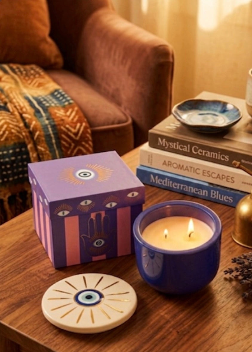 Bougie Parfumée Paddywax Incense & Smoke – Double Mèche | Encens & Fumée | Cire de Soja