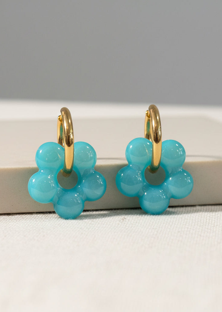 Boucles d'oreilles Fleurs – Acier Inoxydable