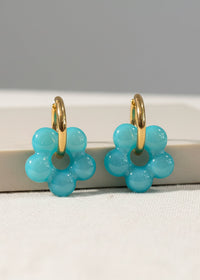 Boucles d'oreilles Fleurs – Acier Inoxydable