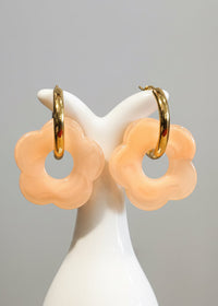 Boucles d'oreilles Fleurs – Acier Inoxydable