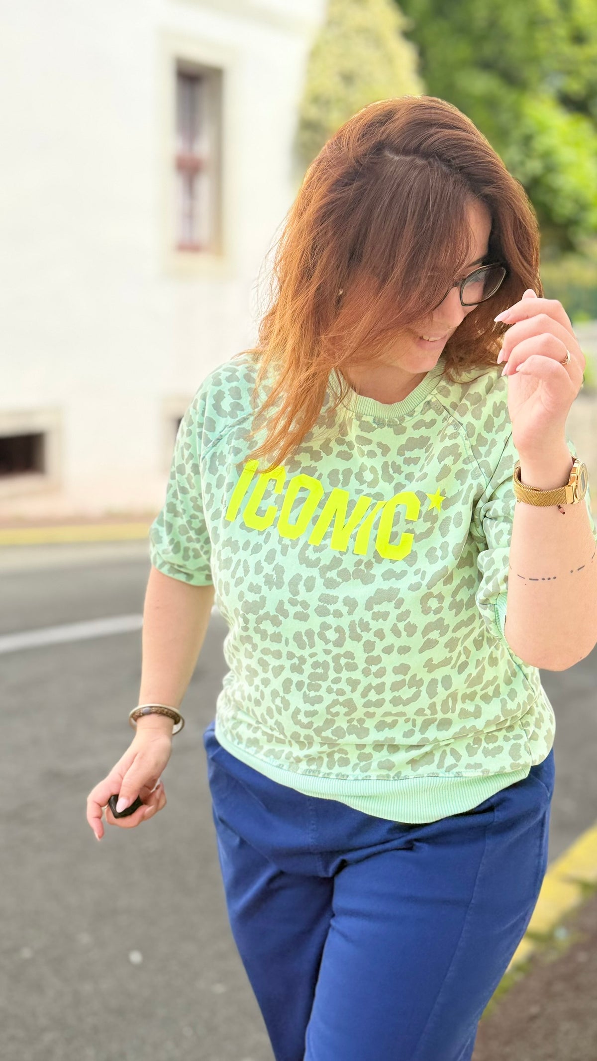Sweat ICONIC Léopard – April Vintage