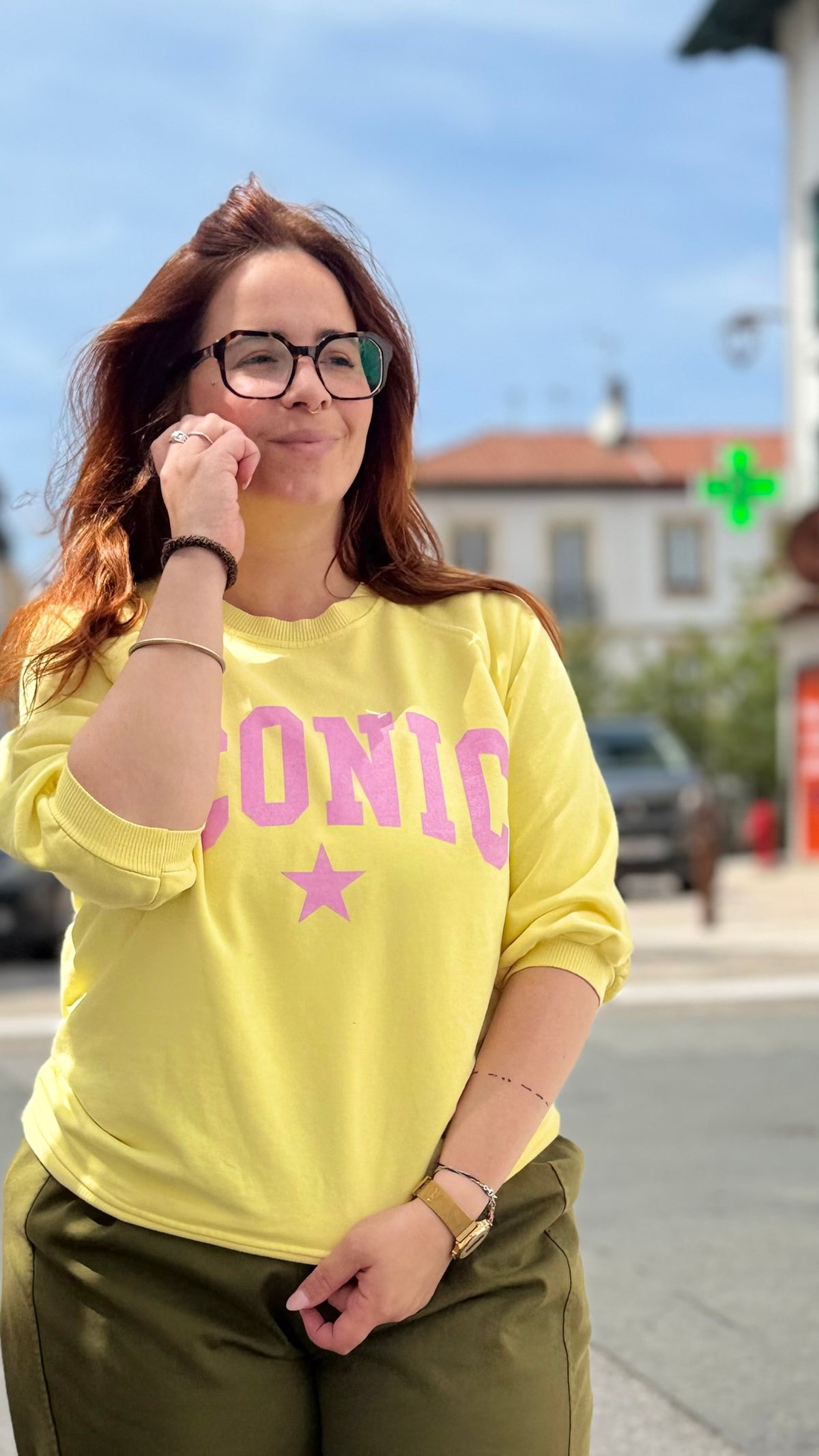 Sweat ICONIC Manches Courtes – April Vintage