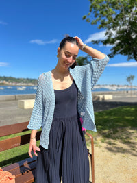 Gilet Mi-long en Maille | Taille Unique