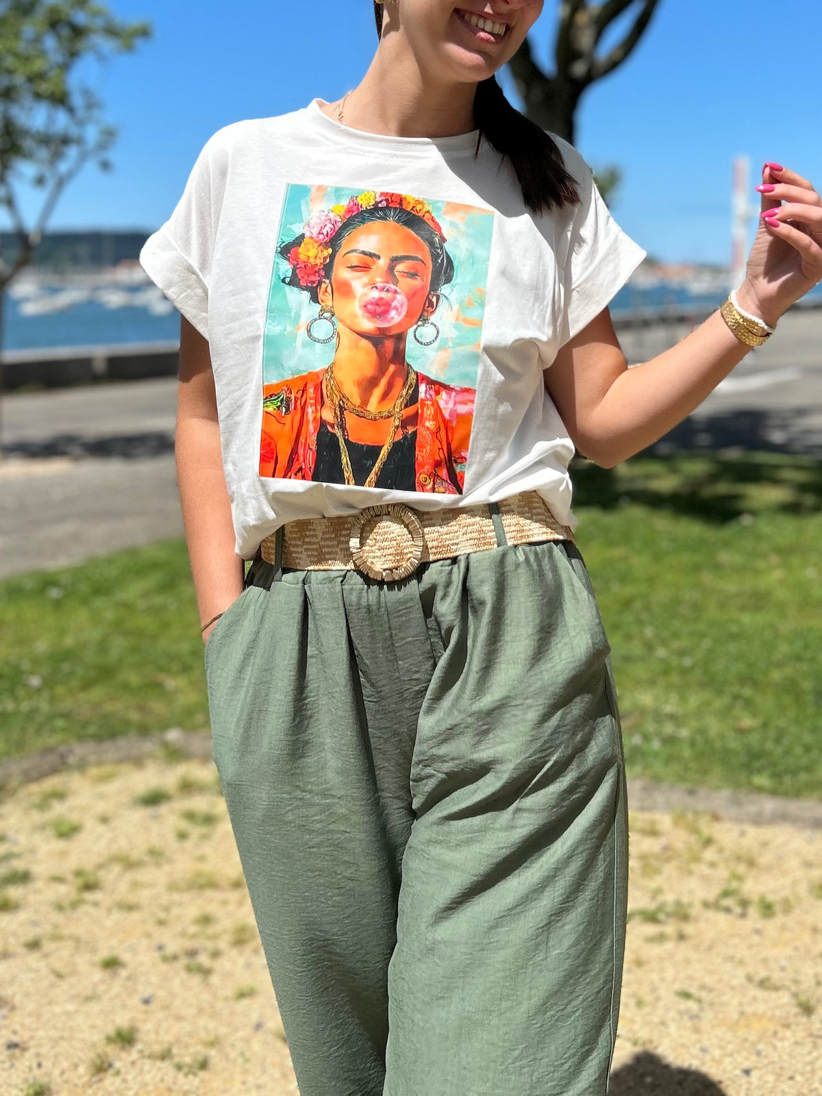 Tee shirt Frida Kahlo tendance 