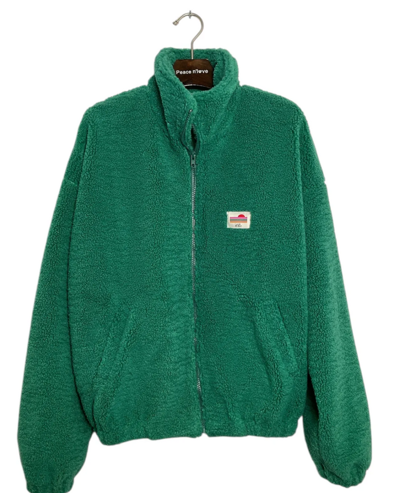 Veste Teddy Bear – douceur absolue - Verte