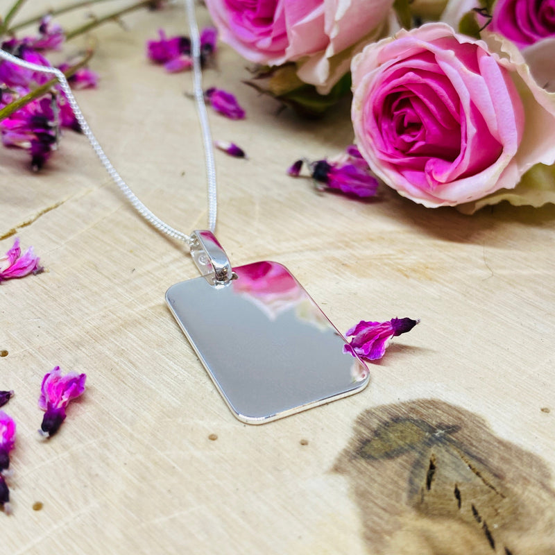 Pendentif argent 925 personnalisable