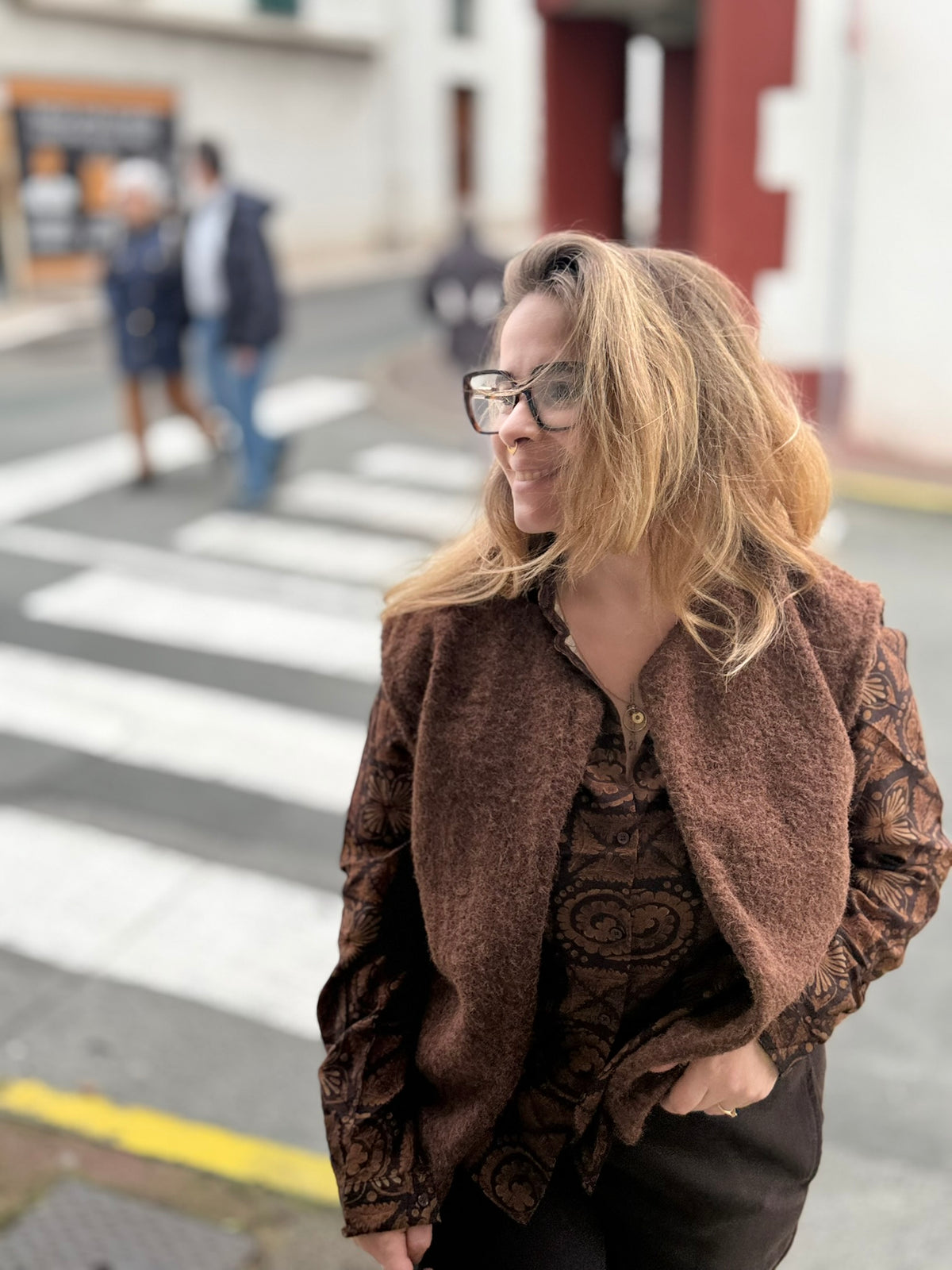 🌸 Chemise imprimée "Carmel" – L’allure vintage qui change tout