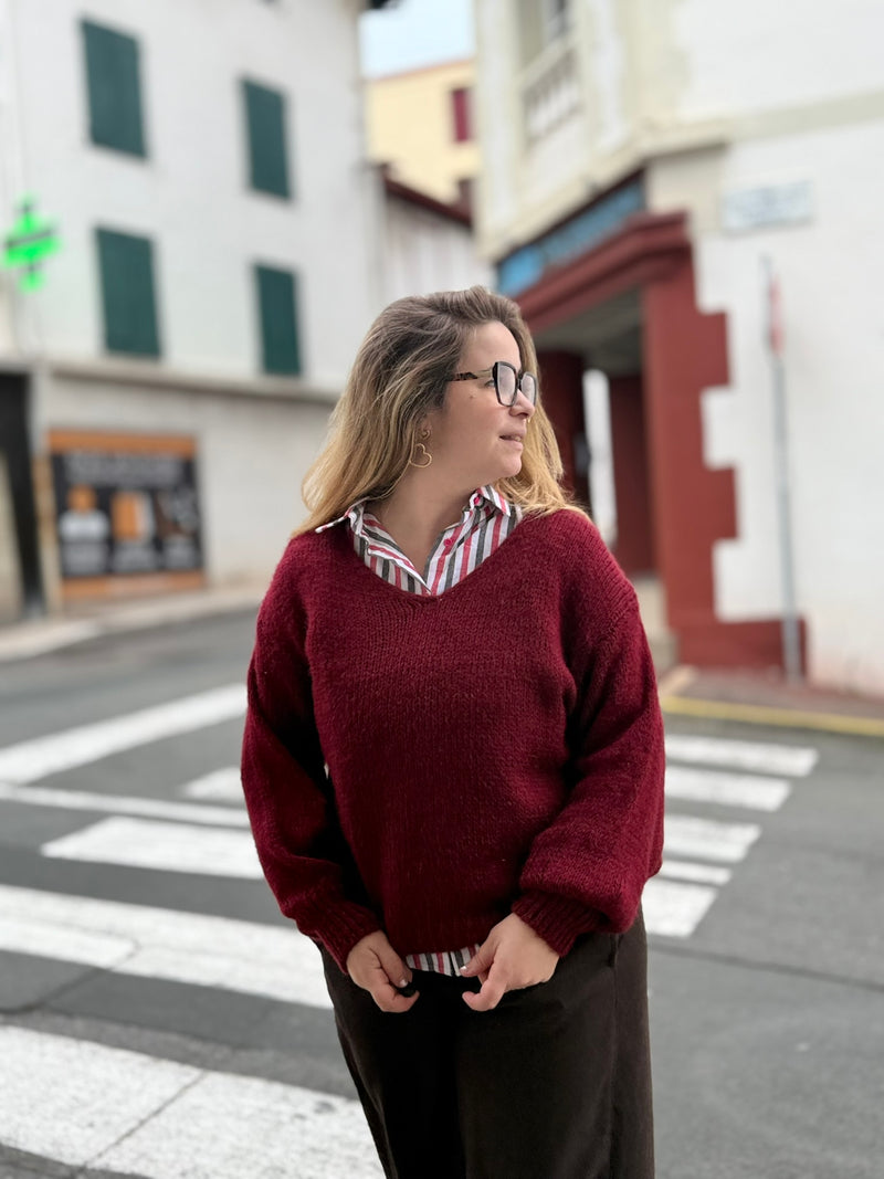 💥 Chemise Rayée "Olga" – Le Twist Classique & Stylé