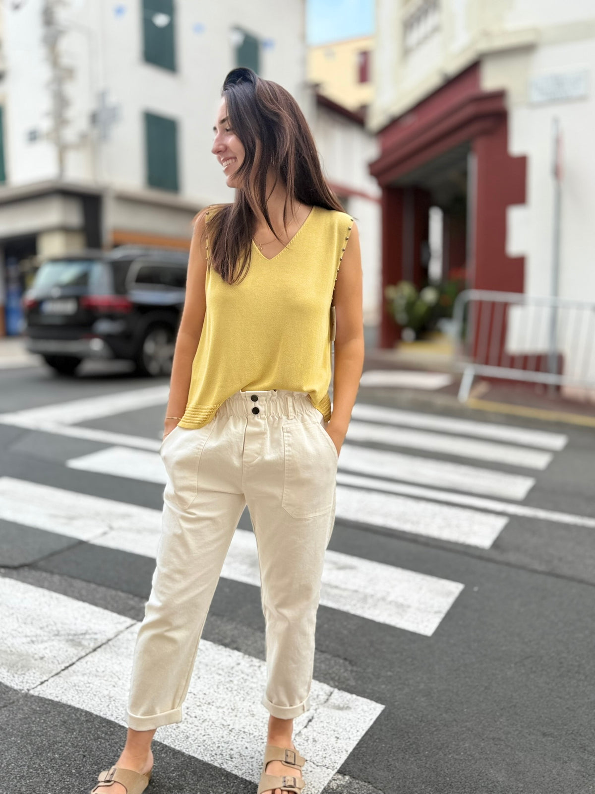 Pantalon Paperbag Femme | 6 Couleurs | S/M (36-38) & L/XL (40-42)