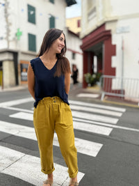 Pantalon Paperbag Femme | 6 Couleurs | S/M (36-38) & L/XL (40-42)