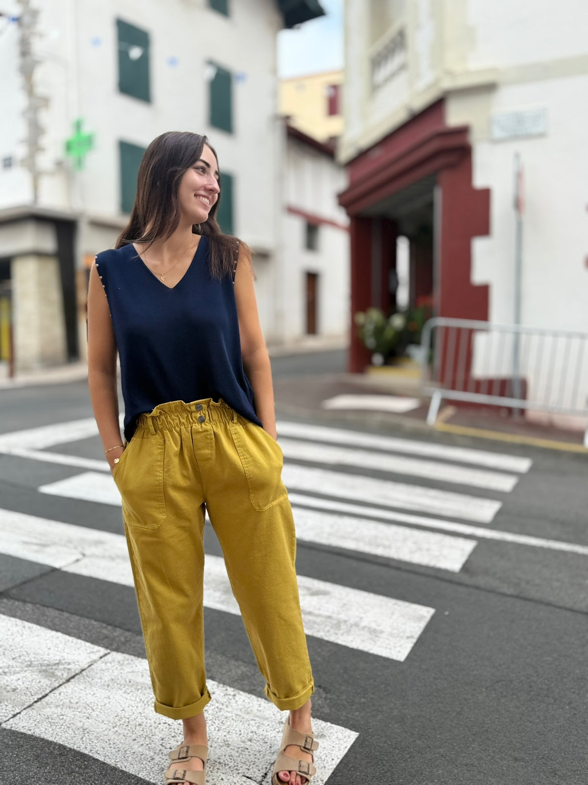 Pantalon Paperbag Femme | 6 Couleurs | S/M (36-38) & L/XL (40-42)