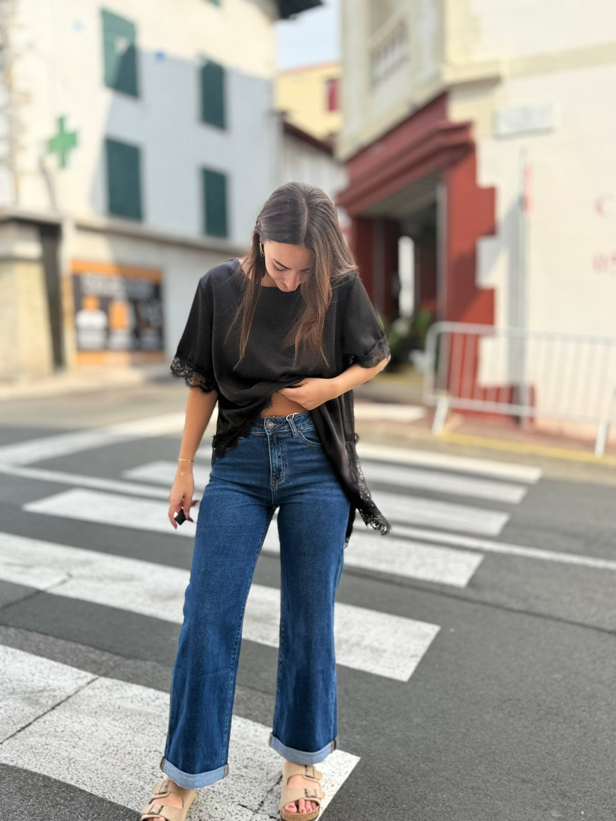 Jean Brut Femme | Coupe Décontractée | Tailles S au L | Modadom