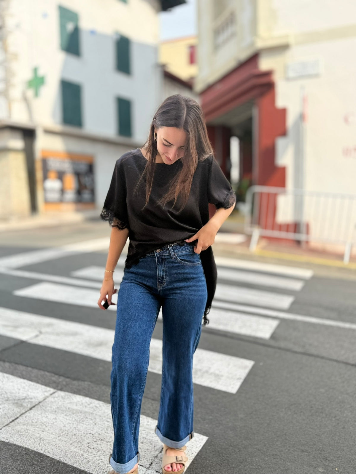 Jean Brut Femme | Coupe Décontractée | Tailles S au L | Modadom