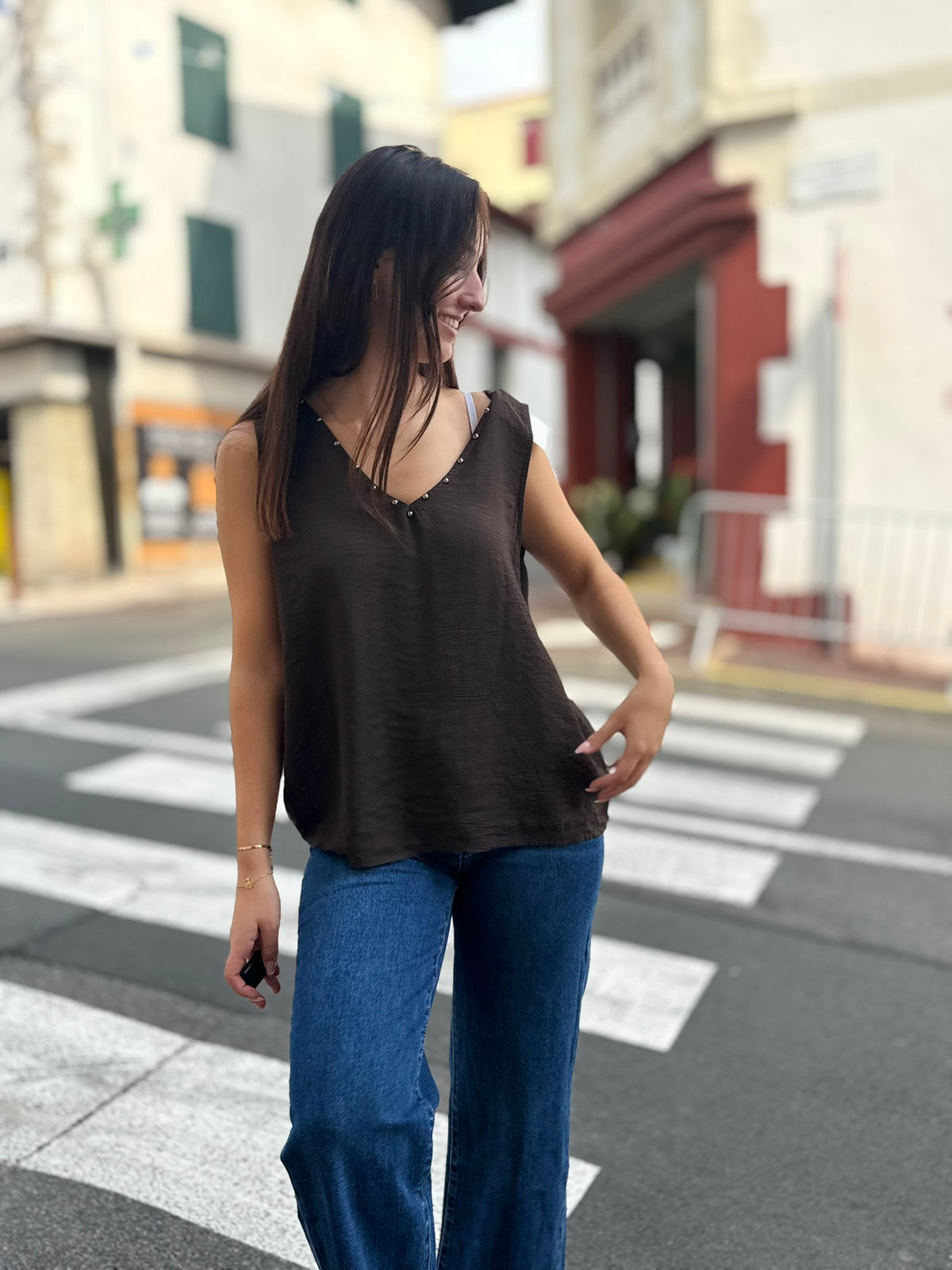 Débardeur Viscose Femme | Taille Unique 36-44 | Modadom