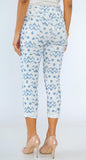 Pantalon Confort - Blanc et bleu