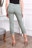 Pantalon Confort - Unis - Kaki