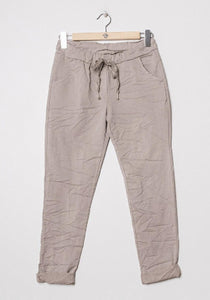 Pantalon - confort - Beige