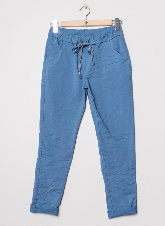 Pantalon - Confort - Bleu Jean