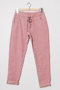 Pantalon - confort - Rose