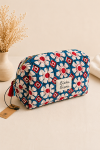 Pochette fleurie bisous 