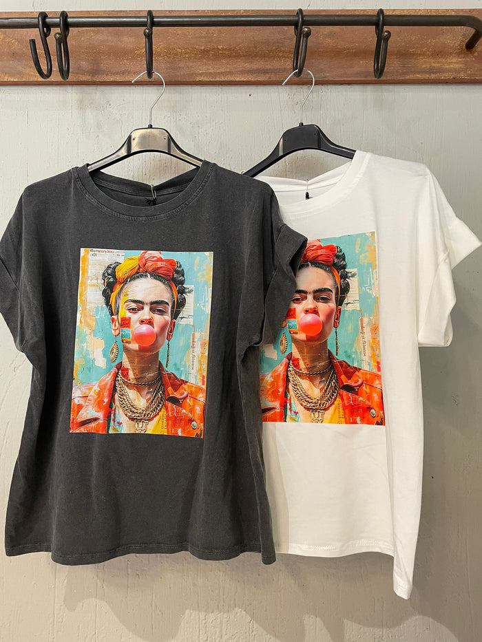 T-shirt Frida Kahlo Pop Art – Nemi