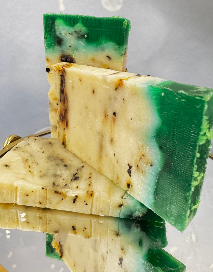 Savon à l'huile d'olive- thé vert