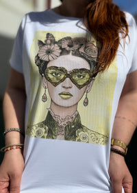 T-shirt Frida imprimé original, artistique et facile à porter au quotidien 🎨