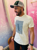 tshirt ez kexa confortable beige marea trainiere coton bio