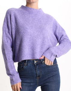 Pull tout doux - lilas