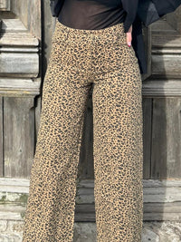 💚🐆 Pantalon "Livia" – Wild & Chic