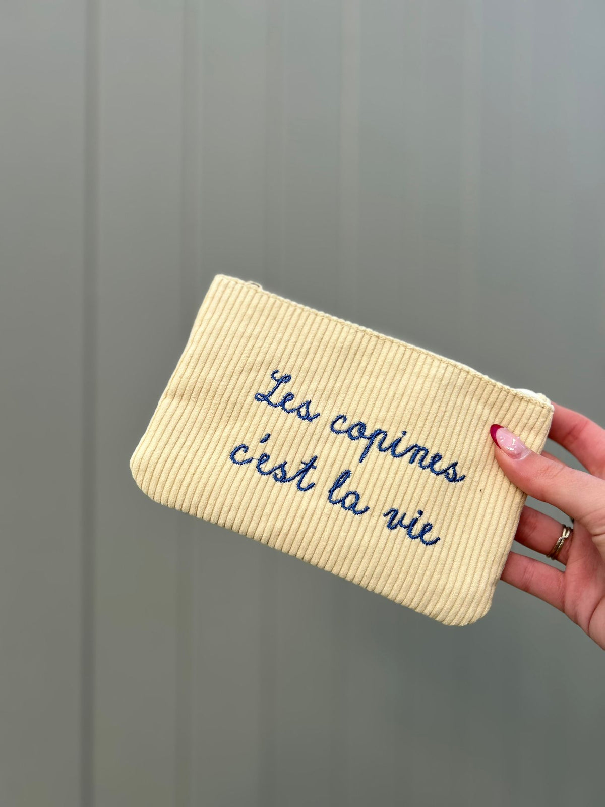 💌 Pochette Velours – Messages doux & fun