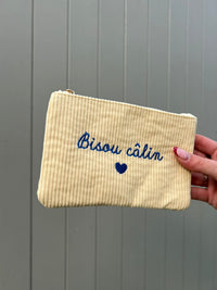 💌 Pochette Velours – Messages doux & fun