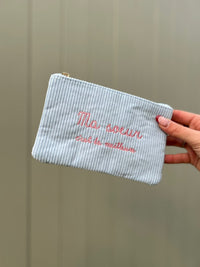 💌 Pochette Velours – Messages doux & fun