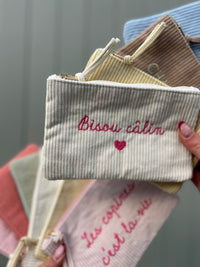 💌 Pochette Velours – Messages doux & fun