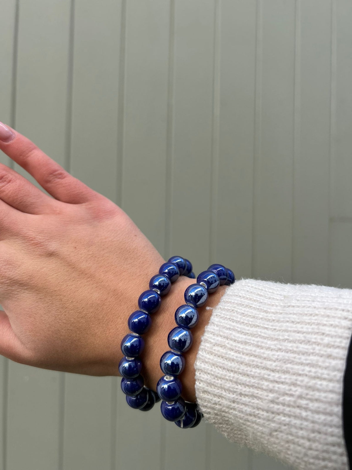 🌈 Bracelet Perlé Élastique – Couleurs Arc-en-Ciel & Bonne Humeur