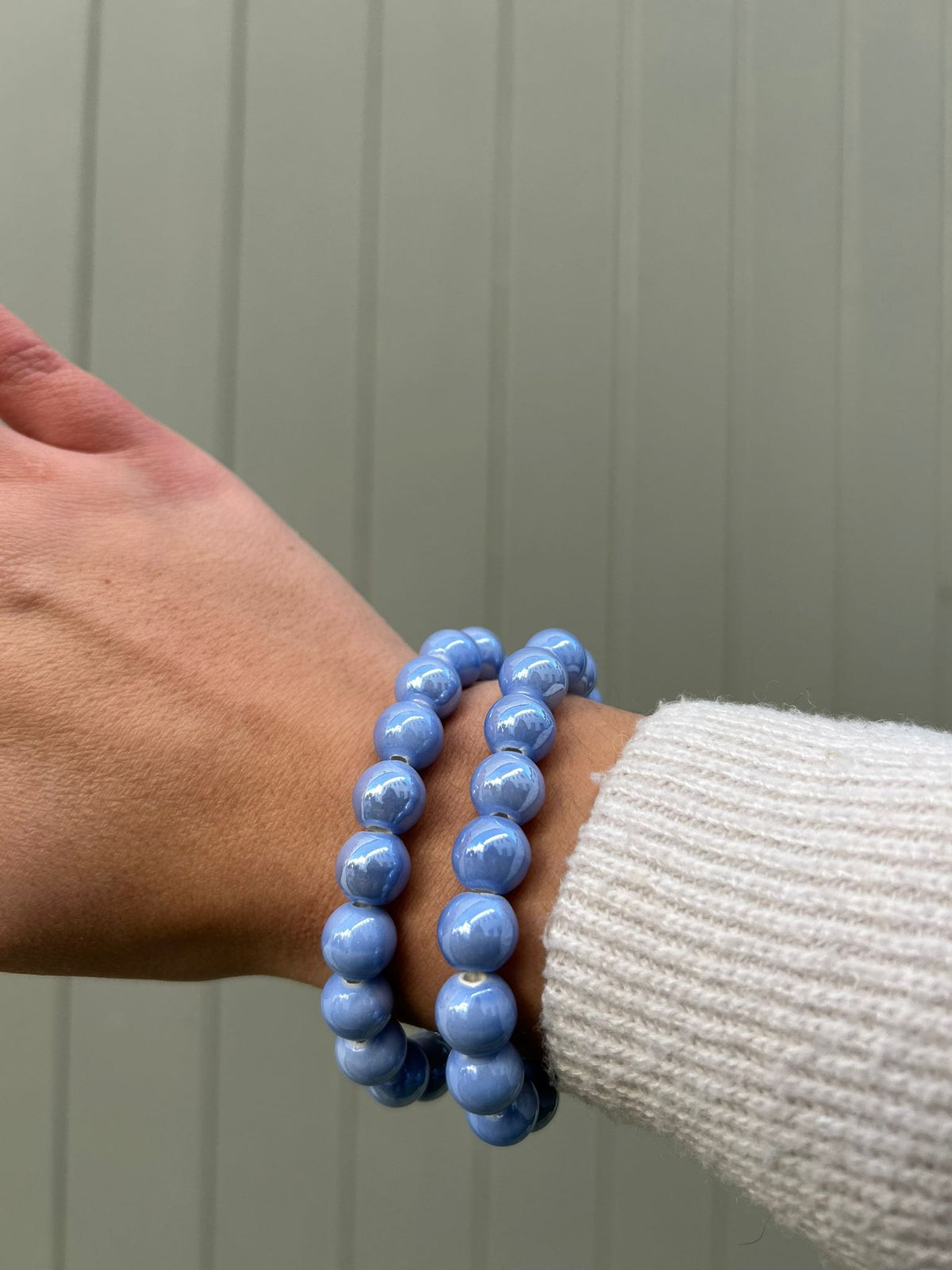 🌈 Bracelet Perlé Élastique – Couleurs Arc-en-Ciel & Bonne Humeur