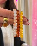 ☀️ Bracelet Énergie & Lumière – Perles effet pierre