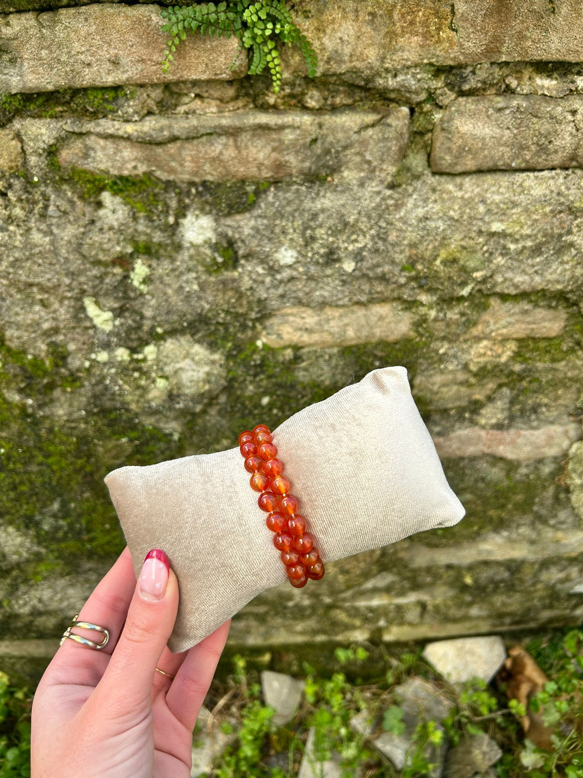 ☀️ Bracelet Énergie & Lumière – Perles effet pierre